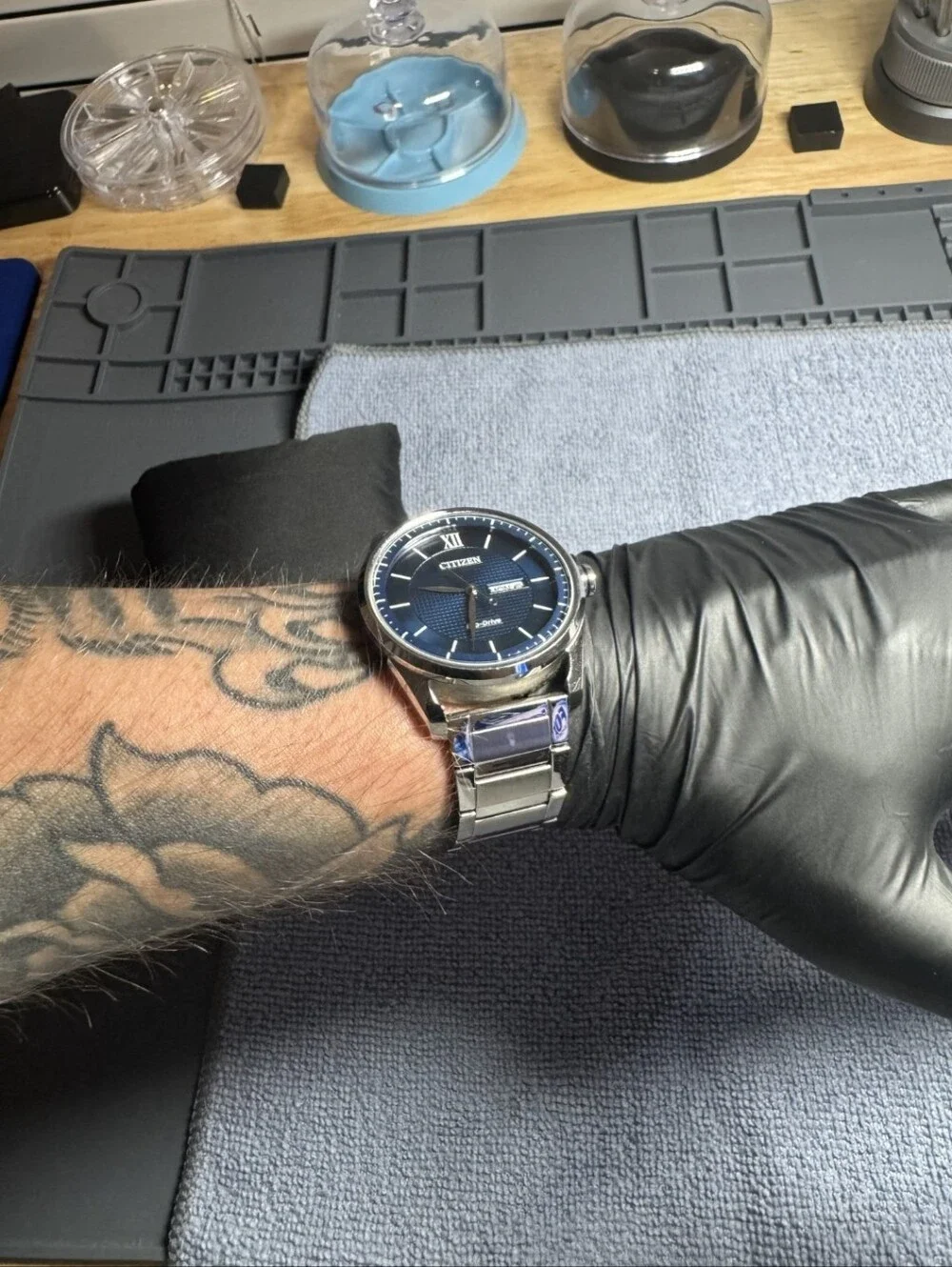 Citizen Blue Dial Stainless Steel Bracelet Watch